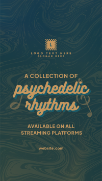 Psychedelic Collection TikTok Video Design