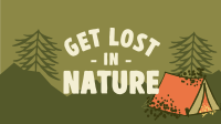 Lost in Nature Facebook Event Cover Design