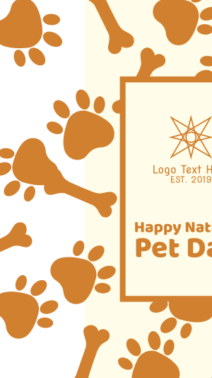 National Pet Day Facebook story