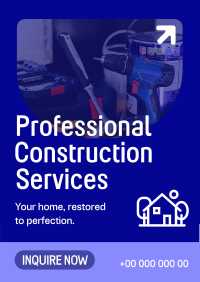 Professional Home Repair Flyer Preview