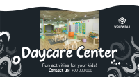 Fun Daycare Center Facebook Event Cover Design