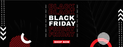 Black Friday Sale Facebook cover Image Preview
