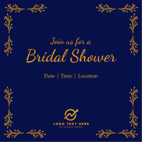 Bridal Shower Instagram post Image Preview