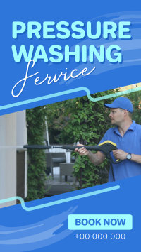 Home Maintenance Power Wash Instagram story Image Preview