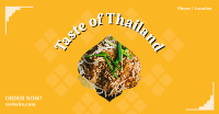 Taste of Thailand Facebook ad Image Preview