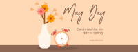 First Day of Spring Facebook cover Image Preview