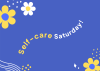 Self-Care Saturday Postcard Image Preview