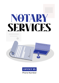 Notary Paper Poster Image Preview