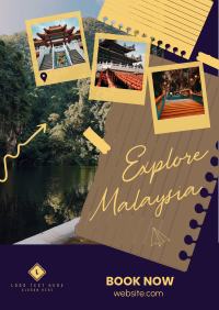 Explore Malaysia Poster Design