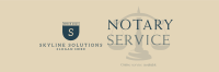 Legal Notary Twitter Header Image Preview