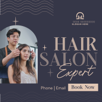 Hair Salon Expert Instagram Post Design