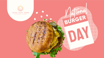 Fun Burger Day Facebook event cover Image Preview