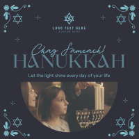 Hanukkah Celebration Linkedin Post Image Preview