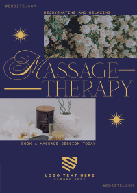 Sophisticated Massage Therapy Flyer Image Preview