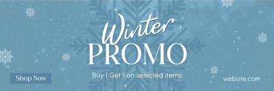 Winter Season Promo Twitter header (cover) Image Preview