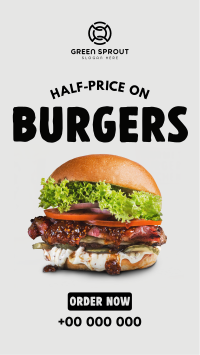 Best Deal Burgers TikTok Video Image Preview