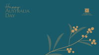 Golden Wattle  for Aussie Day Zoom background Image Preview