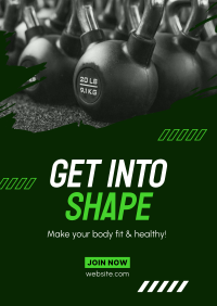 Get Into Shape Flyer Image Preview