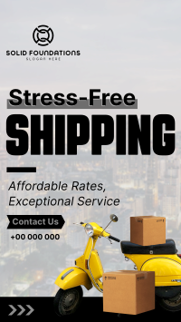 Stress Free Delivery TikTok video Image Preview