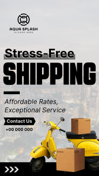 Stress Free Delivery TikTok Video Image Preview