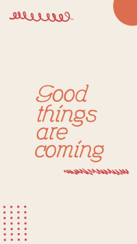 Good Things are Coming YouTube short Image Preview