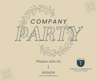 Company Party Facebook post Image Preview