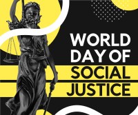 Social Justice World Day Facebook post Image Preview