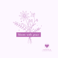 Flowers Bloom Instagram Post Design