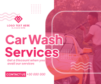 Sleek Car Wash Services Facebook post Image Preview