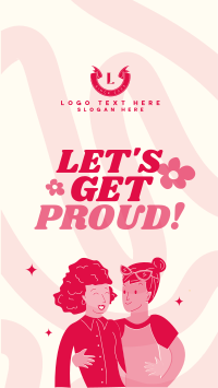 Let's Get Proud Facebook story Image Preview