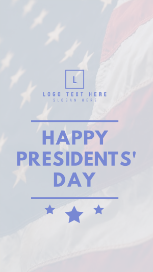Happy Presidents Day Facebook story Image Preview