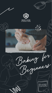 Beginner Baking Class TikTok Video Image Preview