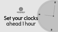Daylight Saving Reminder Facebook Event Cover Image Preview
