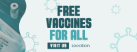 Free Vaccination For All Facebook cover Image Preview
