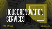 Sleek and Simple Home Renovation Video Image Preview