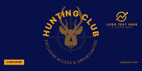 Hunting Club Deer Twitter post Image Preview