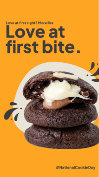 Gooey Cookie Bite Facebook story Image Preview