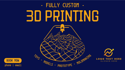 3D Printing Facebook event cover Image Preview