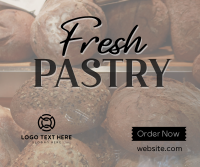 Rustic Pastry Bakery Facebook Post Design