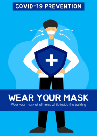 Wear Mask Poster Design