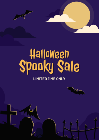 Halloween Sale Flyer Design