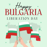 Happy Bulgaria Liberation Day Instagram post Image Preview