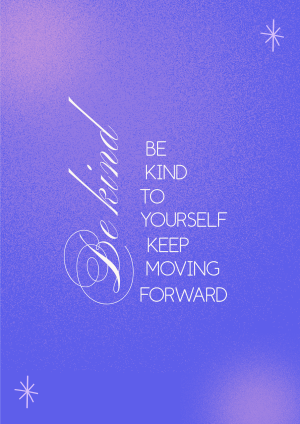 Be Kind To Yourself Flyer Image Preview