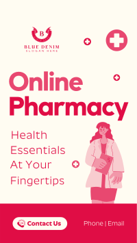 Online Pharmacy Instagram Reel Image Preview