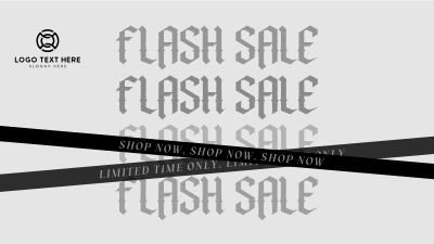 Gothic Flash Sale Facebook event cover Image Preview