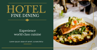 Hotel Fine Dining Facebook ad Image Preview