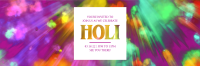 Holi Rays Twitter header (cover) Image Preview