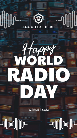 Celebrate World Radio Day Instagram story Image Preview