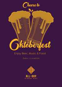 Oktoberfest Beer Night Poster Image Preview