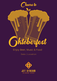 Oktoberfest Beer Night Poster Image Preview